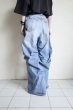 画像25: DOUGALL       Washed wide denim  pants・Light Blue  L  (25)