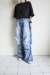 画像20: DOUGALL       Washed wide denim  pants・Light Blue  L  (20)