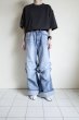 画像23: DOUGALL       Washed wide denim  pants・Light Blue  L  (23)
