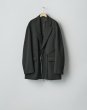 画像1: ssstein         OVERSIZED SINGLE BREASTED LONG JACKET・BLACK (1)