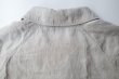 画像5: ssstein         HEAVY LINEN HERRINGBONE ZIP JACKET・NATURAL (5)