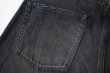 画像5: ssstein         LOOSE DENIM JEANS・BLACK (5)