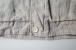 画像7: ssstein         HEAVY LINEN HERRINGBONE ZIP JACKET・NATURAL (7)