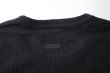 画像4: ssstein       FINE WOOL OVERSIZED LONG SLEEVE TEE ・BLACK (4)