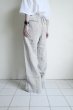 画像11: ssstein       HEAVY LINEN HERRINGBONE WIDE EASY TROUSERS・NATURAL (11)