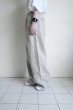 画像10: ssstein       HEAVY LINEN HERRINGBONE WIDE EASY TROUSERS・NATURAL (10)