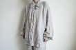 画像13: ssstein         HEAVY LINEN HERRINGBONE ZIP JACKET・NATURAL (13)