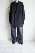 画像12: ssstein         OVERSIZED SINGLE BREASTED LONG JACKET・BLACK (12)