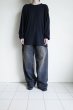 画像10: ssstein       FINE WOOL OVERSIZED LONG SLEEVE TEE ・BLACK (10)