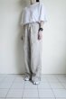 画像13: ssstein       HEAVY LINEN HERRINGBONE WIDE EASY TROUSERS・NATURAL (13)