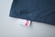画像5: renewces       "docking embroidery T-sh"・slate blue (5)