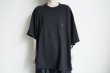 画像6: renewces       "docking embroidery T-sh"・black (6)