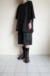 画像10: renewces       "docking embroidery T-sh"・black (10)