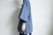画像7: renewces       "docking embroidery T-sh"・slate blue (7)