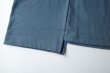 画像3: renewces       "docking embroidery T-sh"・slate blue (3)