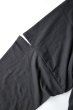画像4: renewces       "elbow slit L/S T-sh"・black×off white (4)