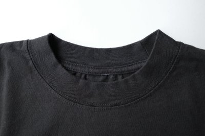 画像1: renewces       "elbow slit L/S T-sh"・black×off white