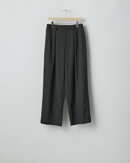 ssstein CARGO POCKET WIDE EASY TROUSERS・BLACK - tity