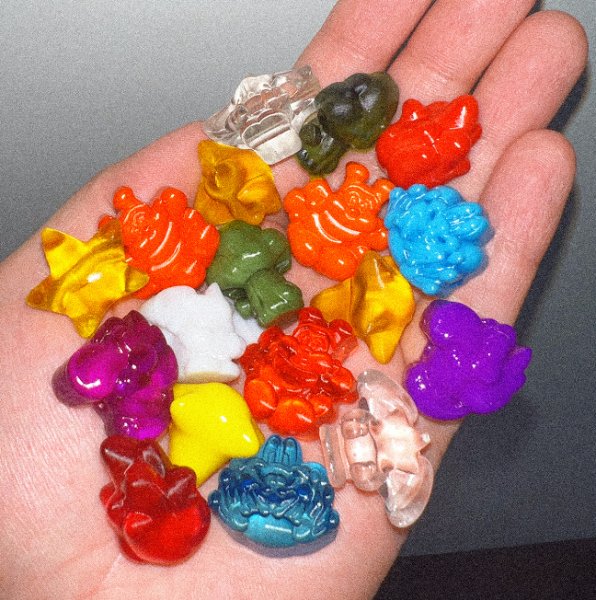画像1: mahana       candy beads bracelet・C (1)