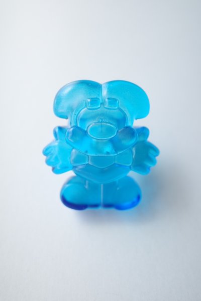 画像1: mahana       clown ring・clear blue