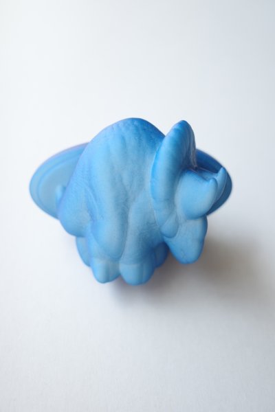 画像1: mahana       triceratops ring・mat navy