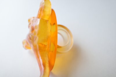 画像2: mahana       tyrannosaurus ring・clear orange