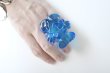 画像5: mahana       clown ring・clear blue (5)