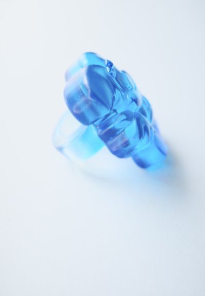 画像2: mahana       clown ring・clear blue