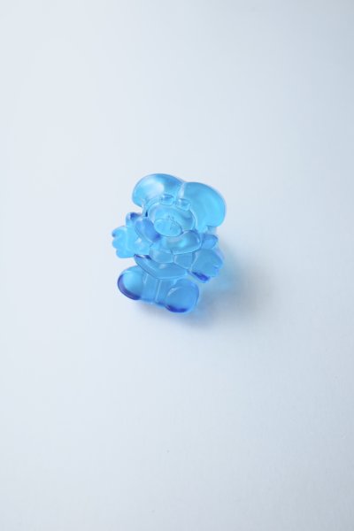 画像1: mahana       clown ring・clear blue (1)
