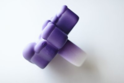 画像2: mahana       caterpillar ring・mat violet