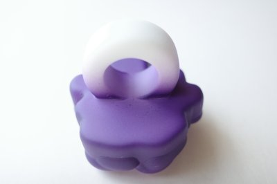 画像3: mahana       caterpillar ring・mat violet