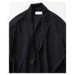 画像3: FOLL       washed wool gaba daily jacket・navy (3)
