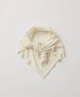画像1: FOLL       fine wool scarf・white (1)