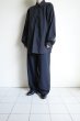 画像9: FOLL       cotton wool skipper shirt・black (9)