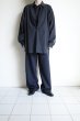 画像13: FOLL       cotton wool skipper shirt・black (13)
