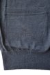 画像2: FOLL       royal baby alpaca knit shirt・navy (2)