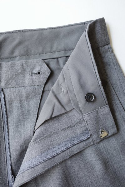 画像2: FOLL       wool poly loose work pants・grey