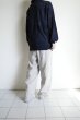 画像12: FOLL       royal baby alpaca knit shirt・navy (12)