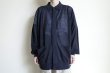 画像6: FOLL       royal baby alpaca knit shirt・navy (6)