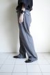 画像6: FOLL       wool poly loose work pants・grey (6)