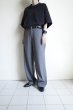 画像9: FOLL       wool poly loose work pants・grey (9)