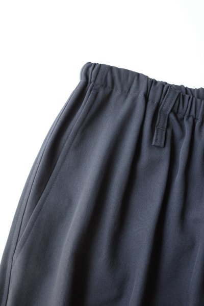 画像3: FOLL       washed wool gaba relax pants・navy