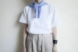 画像5: FOLL       fine wool scarf・blue (5)