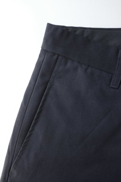 画像3: FOLL       wool poly loose work pants・navy