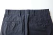 画像5: FOLL       wool poly loose work pants・navy (5)