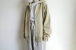 画像18: FOLL       antique washed zip sweat hoodie・faded camel (18)