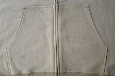 画像3: FOLL       antique washed zip sweat hoodie・faded camel