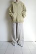 画像13: FOLL       antique washed zip sweat hoodie・faded camel (13)