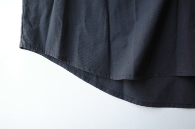 画像3: FOLL       cotton wool skipper shirt・black