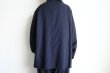 画像11: FOLL       washed wool gaba daily jacket・navy (11)